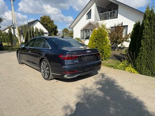 2024 Audi A8 Long 55 TFSI IV (D5) Рестайлинг, синий, 6500000 рублей, вид 5