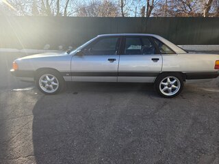 1990 Audi 100 III (C3) Рестайлинг, серебристый, 860000 рублей, вид 3