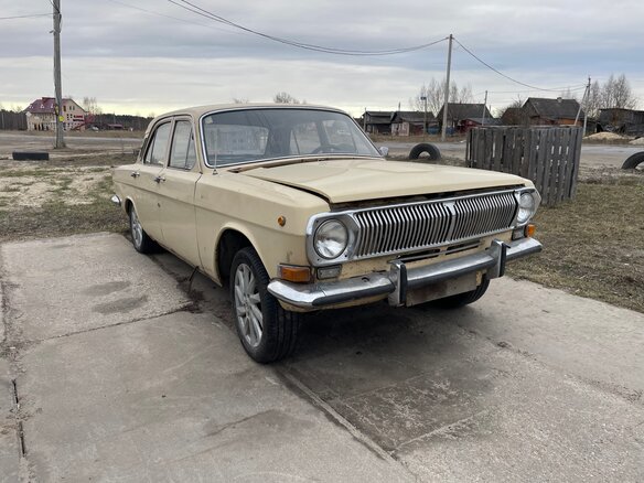 1983 ГАЗ 24 «Волга» 24 I (24), бежевый, 170000 рублей - вид 1