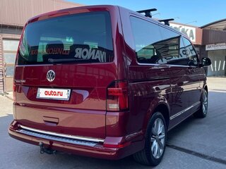 2019 Volkswagen Multivan T6 Рестайлинг, красный, 5650000 рублей, вид 4