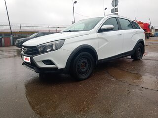 2021 Lada (ВАЗ) Vesta SW Cross I, белый, 830000 рублей, вид 1