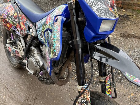 2006 Suzuki DR-Z 400 SM, синий, 350000 рублей, вид 4