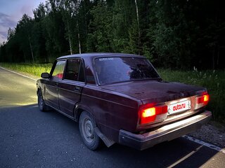 2006 Lada (ВАЗ) 2107, пурпурный, 120000 рублей, вид 4