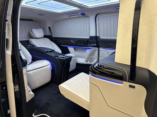 2024 Mercedes-Benz V-Класс Extra Long 300 d экстра длинный III (W447) Рестайлинг 2, чёрный, 26500000 рублей, вид 1
