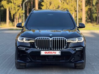2019 BMW X7 30d I (G07), синий, 7690000 рублей, вид 4