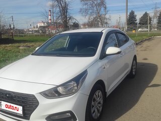 2019 Hyundai Solaris II, белый, 1550000 рублей, вид 1