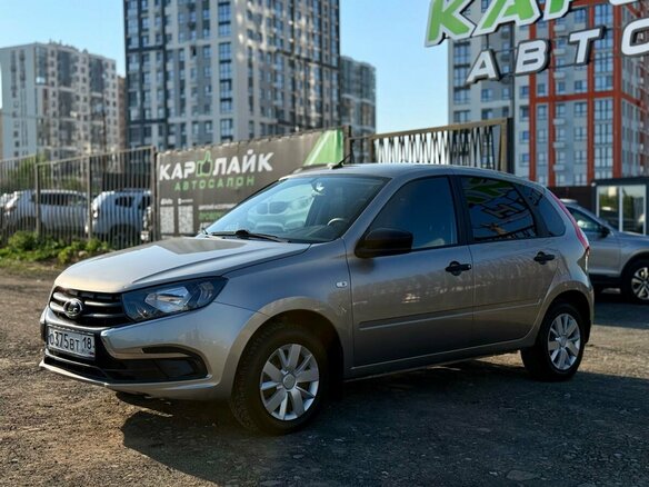 2021 Lada (ВАЗ) Granta I Рестайлинг, серый - вид 7