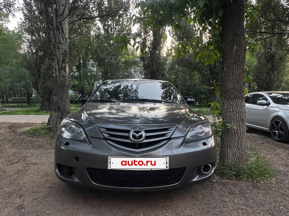 2004 Mazda 3 I (BK), серый, 260000 рублей