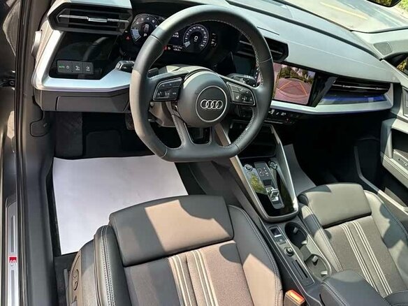 2022 Audi A3 Sportback 35 TFSI IV (8Y), серебристый, 1980000 рублей - вид 9