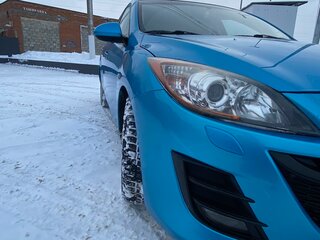 2011 Mazda 3 II (BL), голубой, 650000 рублей, вид 1
