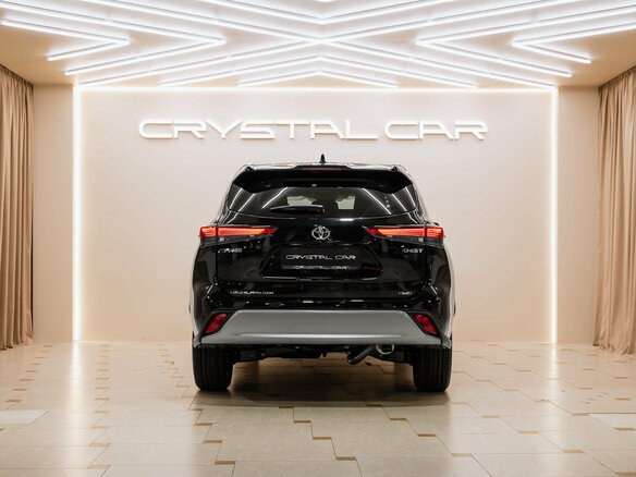 2026 Toyota Highlander IV (XU70), чёрный - вид 7