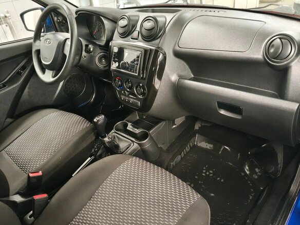 2017 Lada (ВАЗ) Granta I, синий - вид 9