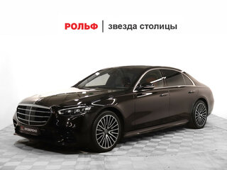 2021 Mercedes-Benz S-Класс 580 Long 4MATIC VII (W223), чёрный, 9799000 рублей, вид 1
