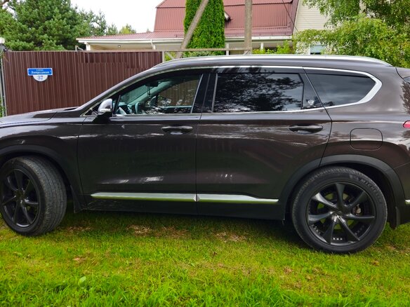2021 Hyundai Santa Fe IV Рестайлинг, коричневый, 3450000 рублей - вид 11
