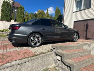 2021 Audi A4 45 TFSI V (B9) Рестайлинг, серый, 2850000 рублей, вид 2