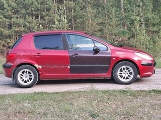 2005 Peugeot 307 I, красный, 300000 рублей, вид 2