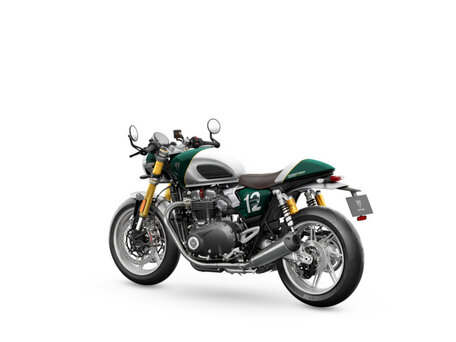 2026 Triumph Speed Twin, зелёный, 2500000 рублей, вид 5