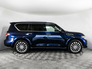 2014 Infiniti QX80 I Рестайлинг, синий, 2249000 рублей, вид 4