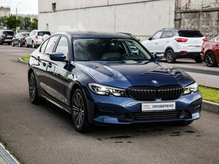 2020 BMW 3 серии 318i VII (G2x), синий, 3231000 рублей, вид 5