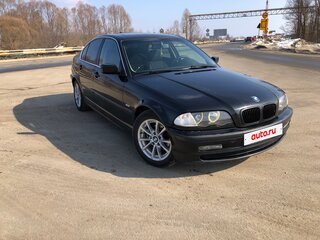 1999 BMW 3 серии 320i IV (E46), чёрный, 450000 рублей, вид 2