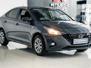 2021 Hyundai Solaris II Рестайлинг, серый, 1330000 рублей, вид 3