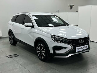 2024 Lada (ВАЗ) Vesta SW Cross I Рестайлинг (NG), белый, 1400000 рублей, вид 3