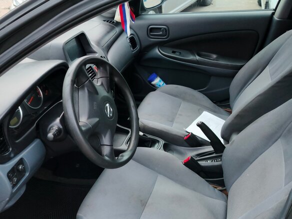 2005 Nissan Almera II (N16) Рестайлинг, чёрный, 300000 рублей - вид 5