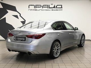 2017 Infiniti Q50 I Рестайлинг, серебристый, 2020000 рублей, вид 4
