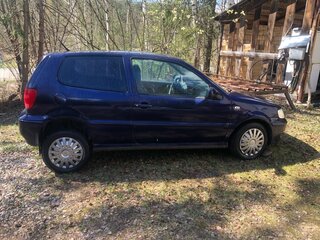 2001 Volkswagen Polo III Рестайлинг, синий, 150000 рублей, вид 3