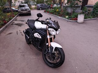2011 Triumph Speed Triple, белый, 650000 рублей, вид 2