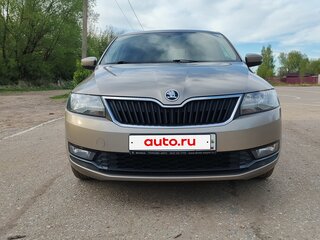 2018 Skoda Rapid I Рестайлинг, бежевый, 1300000 рублей, вид 2