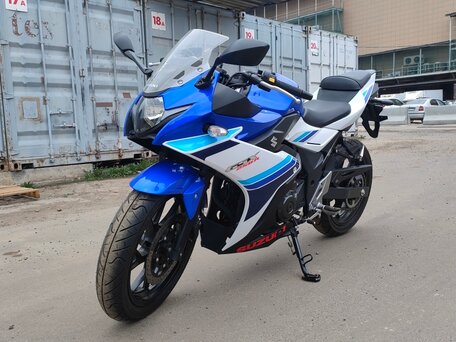 2017 Suzuki GSX-R 250, синий, 429000 рублей, вид 5