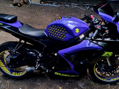 2006 Suzuki GSX-R 600, фиолетовый, 450000 рублей, вид 2