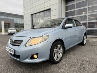 2007 Toyota Corolla AMT X (E140, E150), голубой, 580000 рублей, вид 1