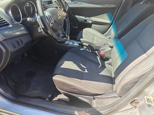 2008 Mitsubishi Lancer X, серебристый - вид 6
