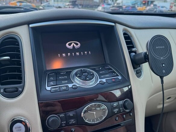 2011 Infiniti EX25 I (J50), белый, 1400000 рублей - вид 8