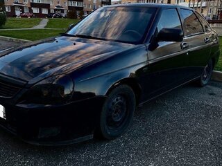 2009 Lada (ВАЗ) Priora I, чёрный, 230000 рублей, вид 1