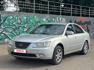 2009 Hyundai Sonata V (NF) Рестайлинг, серебристый, 535000 рублей, вид 3