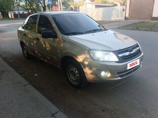 2012 Lada (ВАЗ) Granta I, серебристый, 280000 рублей, вид 2