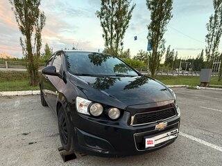 2012 Chevrolet Aveo II, чёрный, 549999 рублей, вид 1