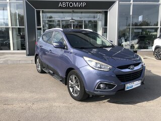 2014 Hyundai ix35 I Рестайлинг, синий, 1437500 рублей, вид 3