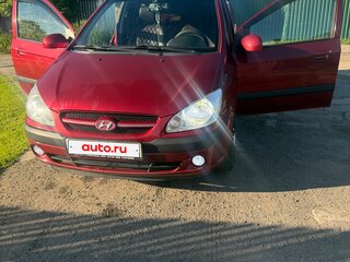 2008 Hyundai Getz I Рестайлинг, красный, 500000 рублей, вид 1