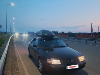 1993 Audi 100 IV (C4), чёрный, 130000 рублей, вид 3