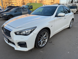 2015 Infiniti Q50 I, белый, 1600000 рублей, вид 1