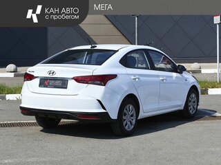 2021 Hyundai Solaris II Рестайлинг, белый, 1424000 рублей, вид 2