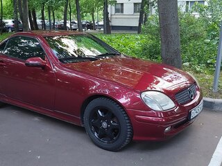 2002 Mercedes-Benz SLK-Класс 230 I (R170) Рестайлинг, пурпурный, 990000 рублей, вид 2