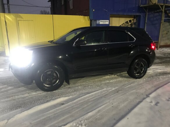 2009 Chevrolet Equinox II, чёрный, 890000 рублей - вид 3