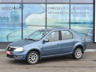 2010 Renault Logan I Рестайлинг, синий, 384000 рублей, вид 1
