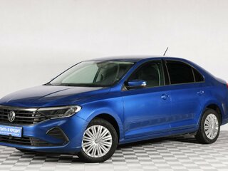 2020 Volkswagen Polo VI, синий, 1449000 рублей, вид 2