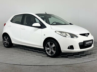 2008 Mazda 2 II (DE), белый, 630000 рублей, вид 3